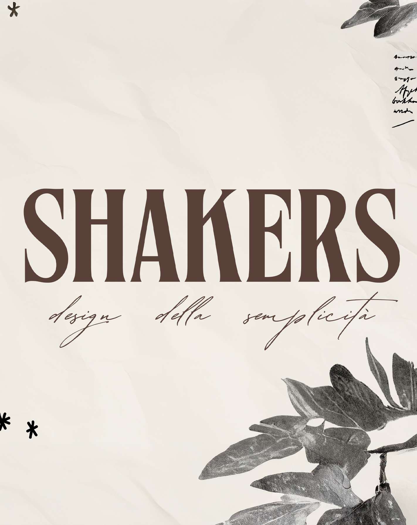 Shakers. Design della semplicità